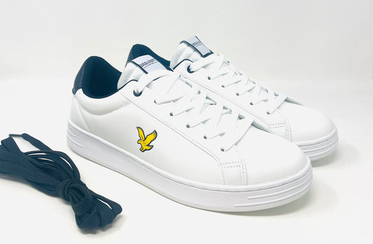 SNEAKERS LYLE&SCOTT UOMO BIANCO - ELGIN WHITE