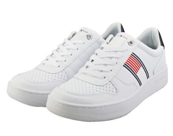 SNEAKERS TOMMY HILFIGER UOMO BIANCO - FM02843 BI