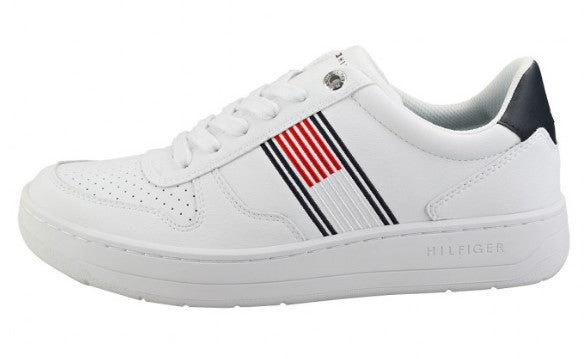 SNEAKERS TOMMY HILFIGER UOMO BIANCO - FM02843 BI