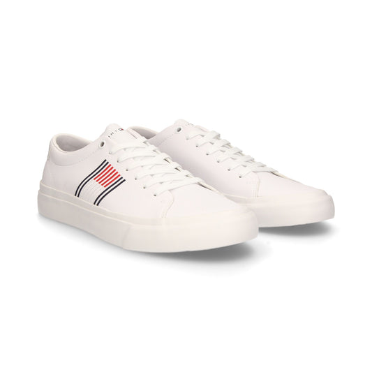 SNEAKERS TOMMY HILFIGER UOMO BIANCO - FM02853 BI