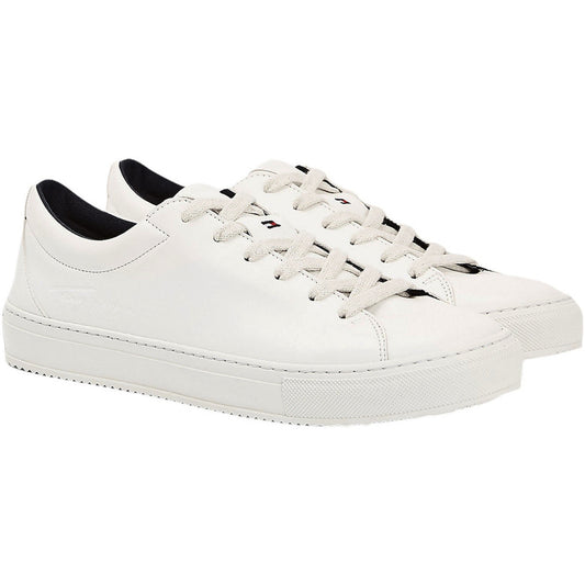 SNEAKERS TOMMY HILFIGER UOMO BIANCO - FM03088 BIA