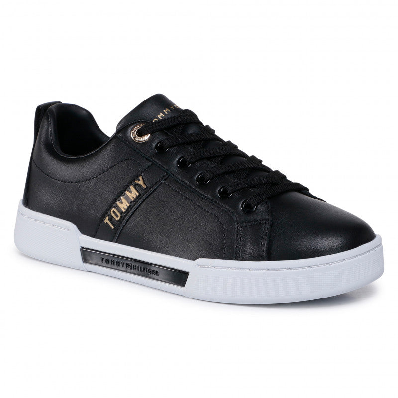 SNEAKERS TOMMY HILFIGER DONNA NERO - FW05217 NE