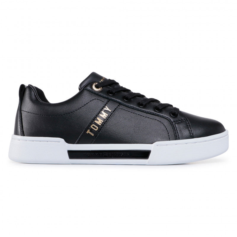 SNEAKERS TOMMY HILFIGER DONNA NERO - FW05217 NE