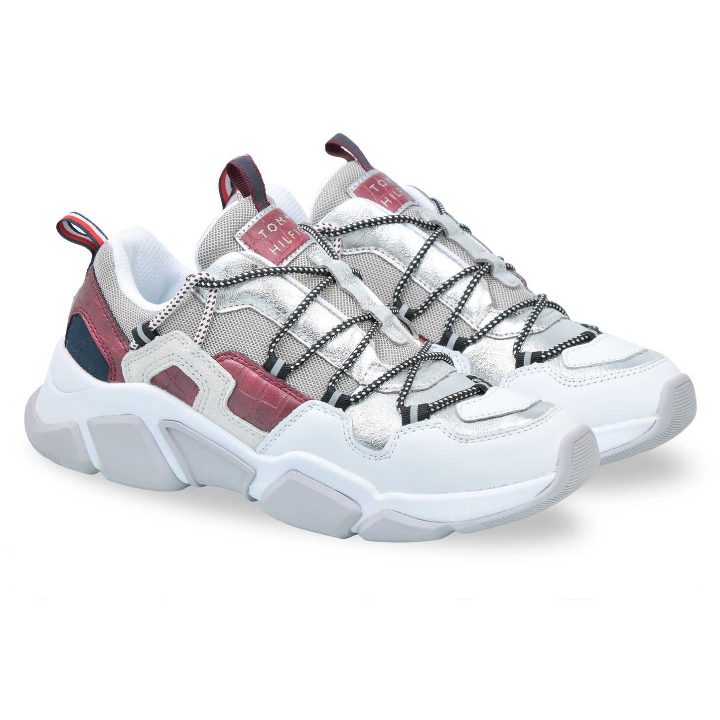 SNEAKERS TOMMY HILFIGER DONNA BIANCO - FW05240 0IN