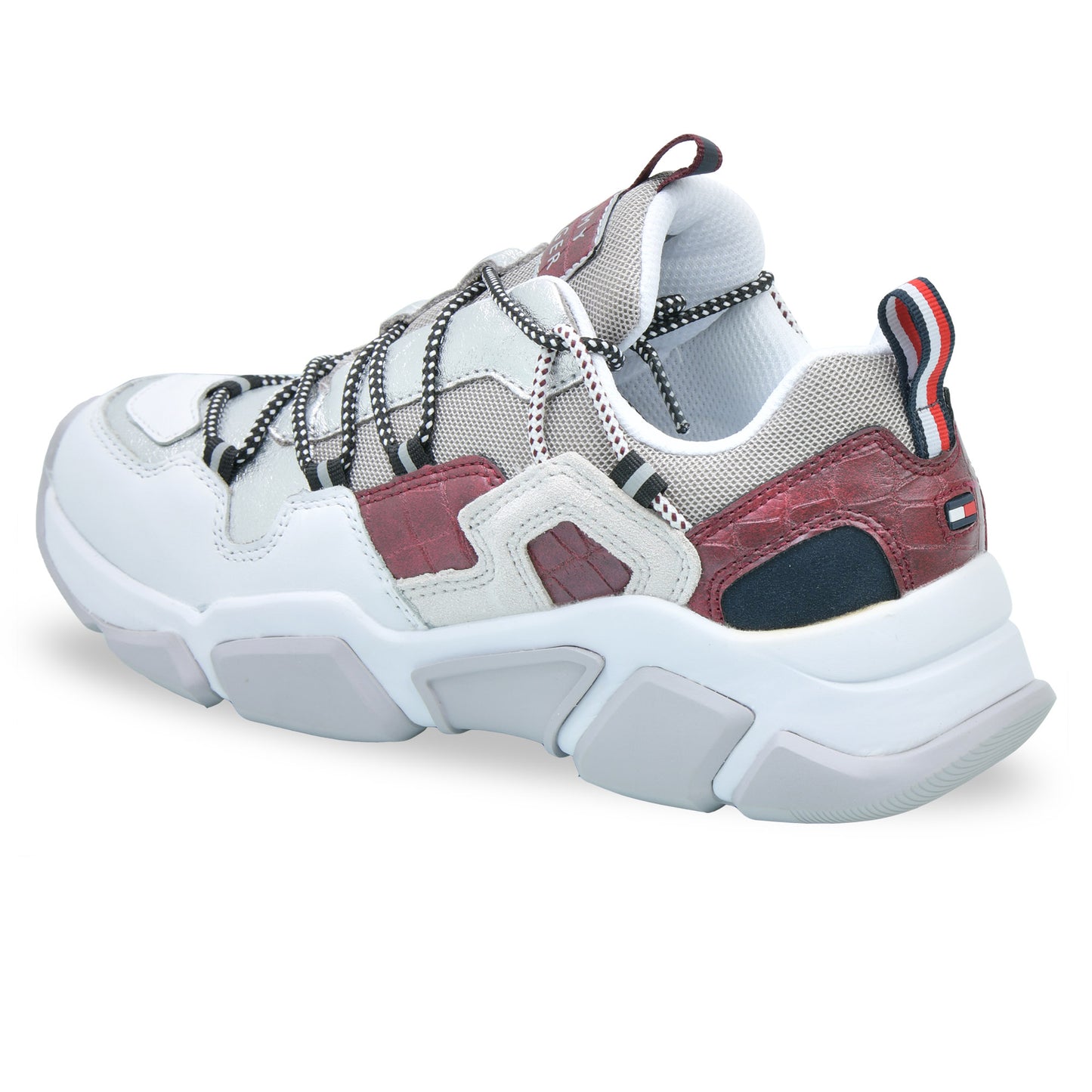 SNEAKERS TOMMY HILFIGER DONNA BIANCO - FW05240 0IN