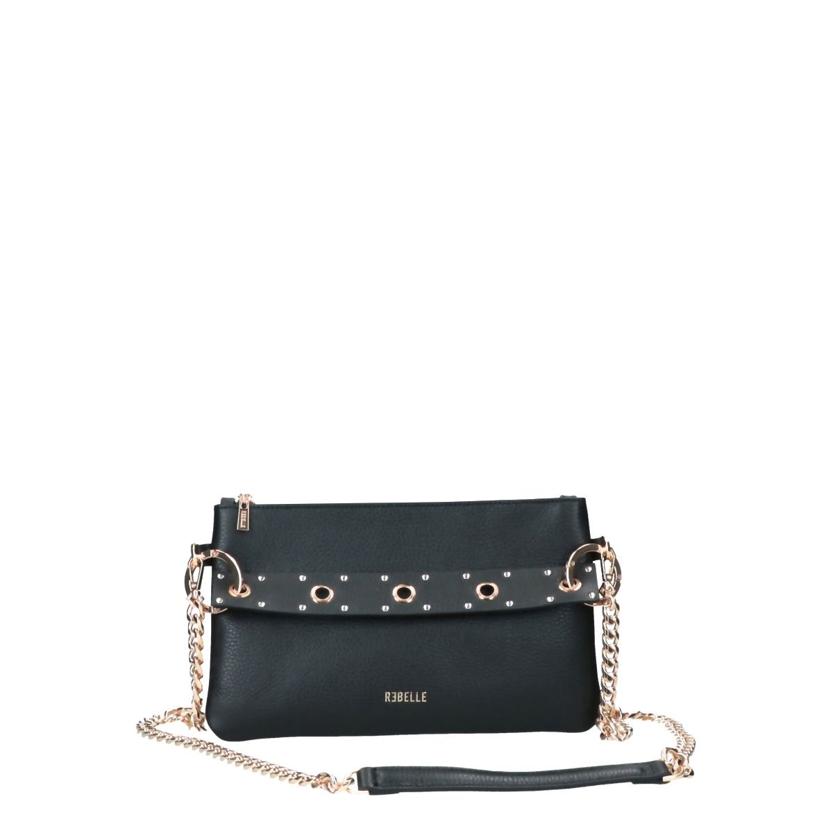 BORSA REBELLE ACCESSORI NERO - GABRIELA NE