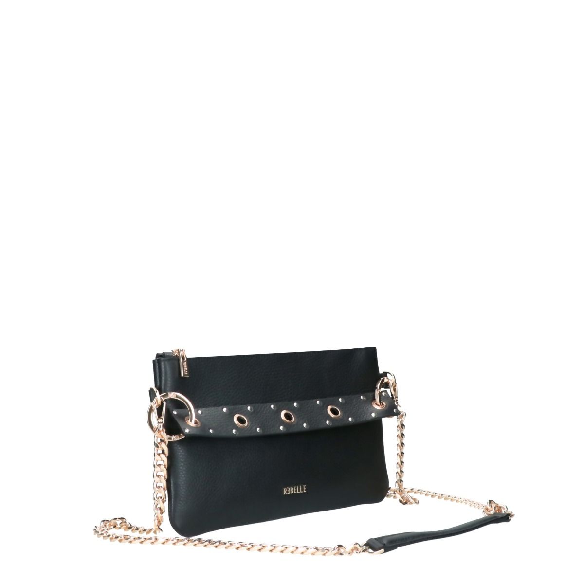 BORSA REBELLE ACCESSORI NERO - GABRIELA NE