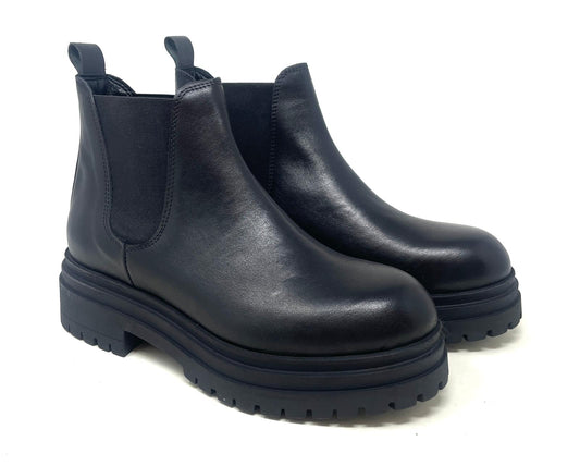 TRONCHETTI BASSI VOLPATO DONNA NERO - GEMMA07 NER