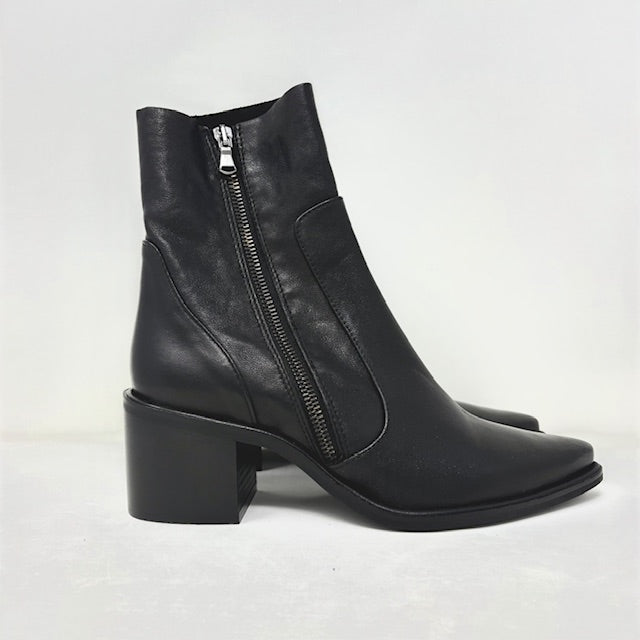 TRONCHETTI BASSI VOLPATO DONNA NERO - GINA04LAV NE