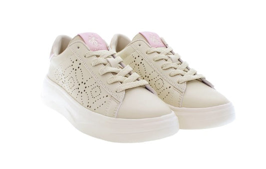 SNEAKERS U.S. POLO ASSN. DONNA BEIGE - GINGER001 BEIGE