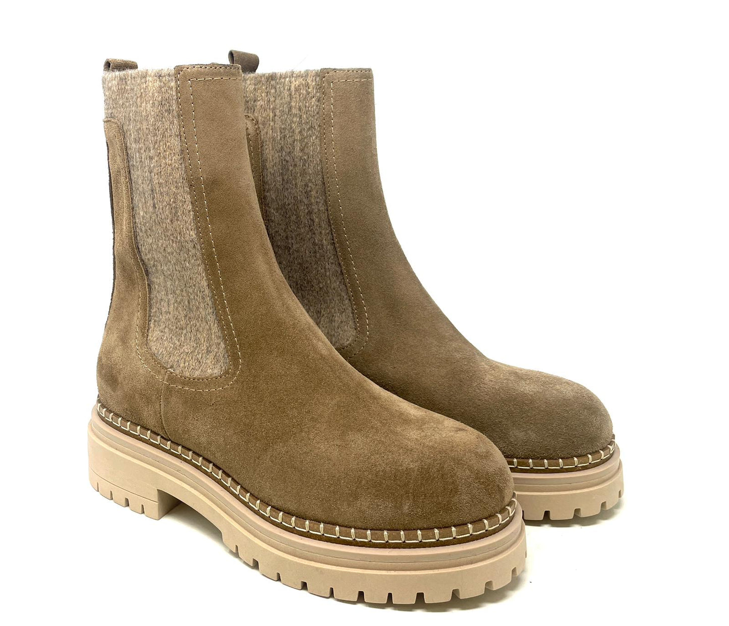 TRONCHETTI BASSI VOLPATO DONNA BEIGE - GIORGIAC CA