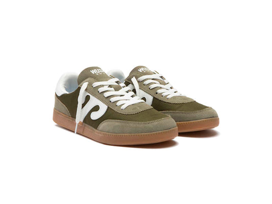 SNEAKERS WUSHU UOMO VERDE - GONG 45