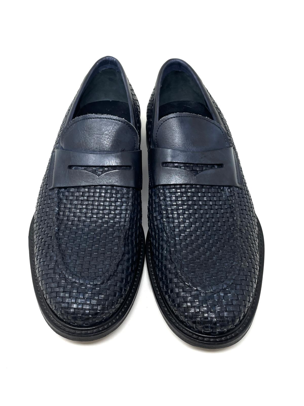 MOCASSINO BOTTICELLI UOMO BLU - GRU012INT BLU