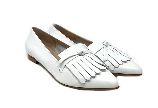 MOCASSINO VOLPATO DONNA BIANCO - H218 BIAN