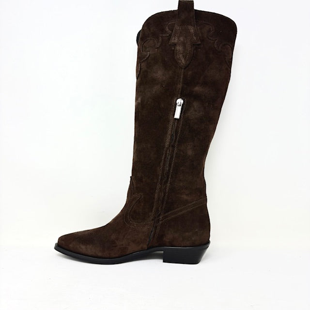 STIVALE VOLPATO DONNA TESTA MORO - IDEA11CAM TM