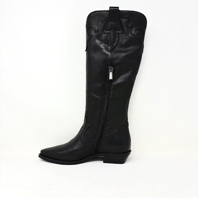 STIVALE VOLPATO DONNA NERO - IDEA11LAV NERO