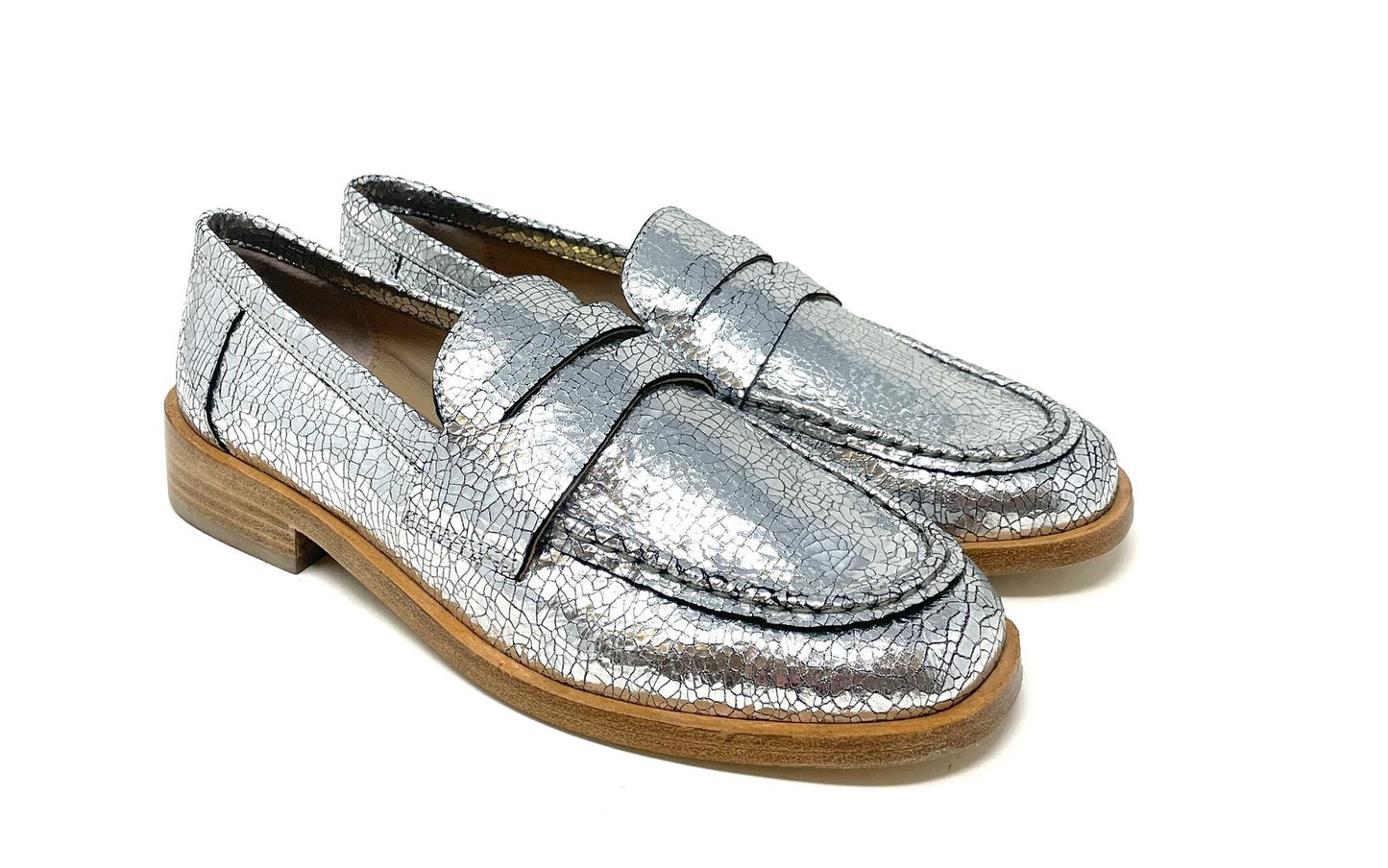 MOCASSINO JANET & JANET DONNA ARGENTO - J030 SILVER
