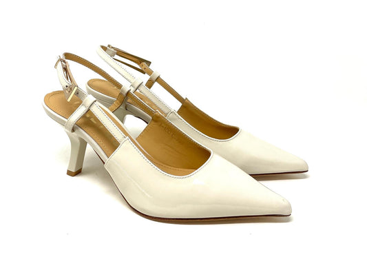 SCARPE CON TACCO JANET & JANET DONNA BEIGE - J100 BEIGE