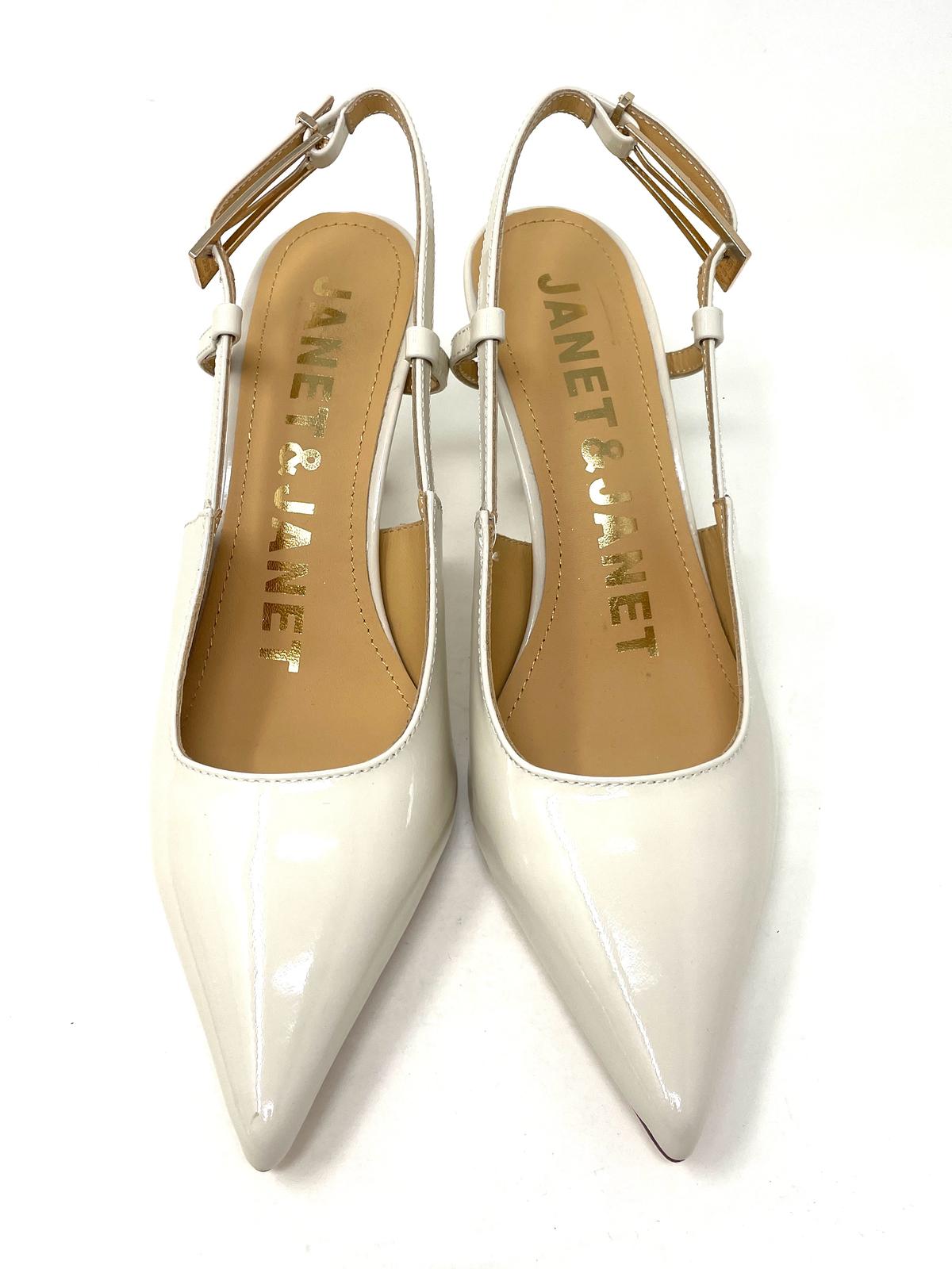 SCARPE CON TACCO JANET & JANET DONNA BEIGE - J100 BEIGE