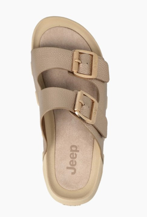 SANDALI BASSI JEEP DONNA PLATINO - JL51590 PLAT