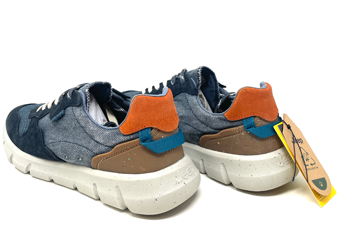 SNEAKERS JEEP UOMO BLU - JM41034 BLU