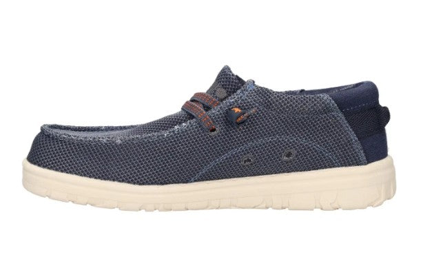 MOCASSINO JEEP UOMO BLU - JM51030 BLU
