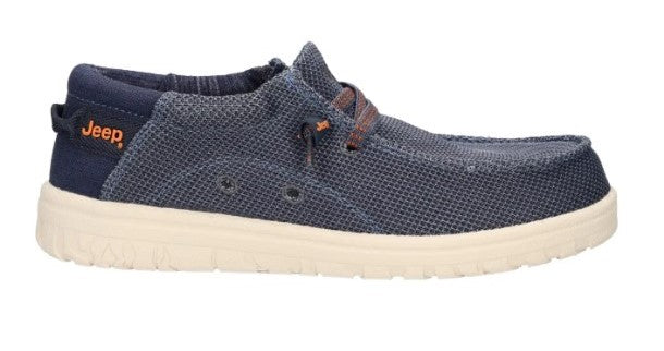 MOCASSINO JEEP UOMO BLU - JM51030 BLU