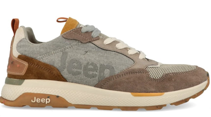 SNEAKERS JEEP UOMO MARRONE - JM51060 SAGE