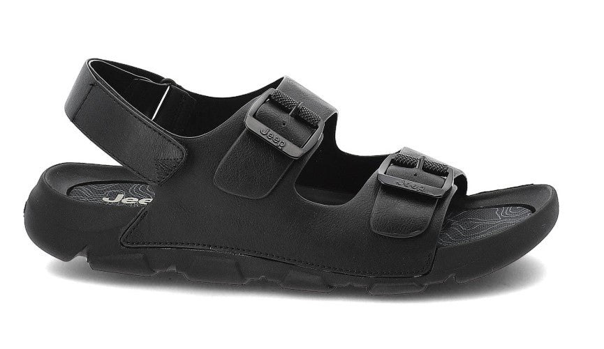 SANDALI JEEP UOMO NERO - JM51132 NERO