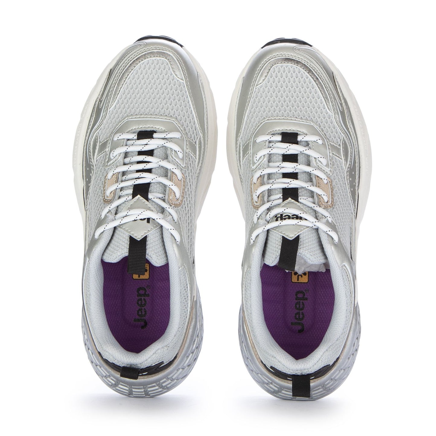 SNEAKERS JEEP DONNA ARGENTO - JM51514 SILVER