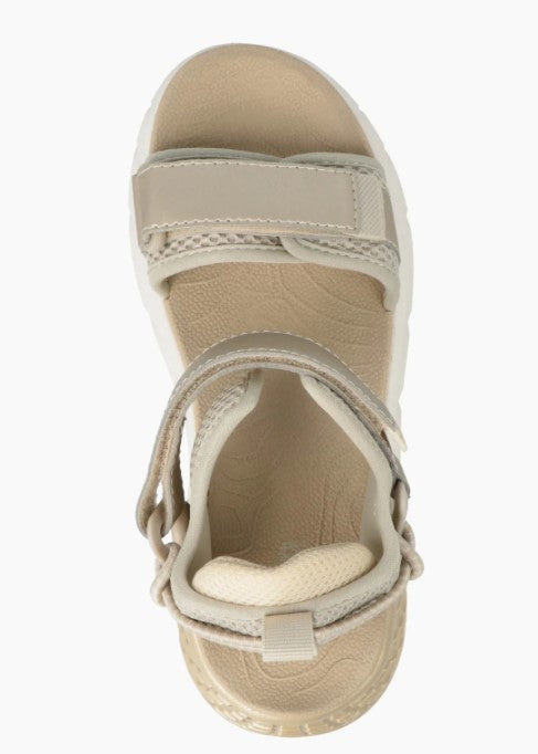 SANDALI BASSI JEEP DONNA PLATINO - JM51582 PLAT