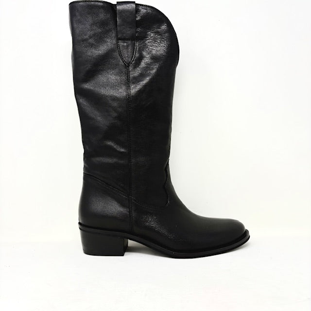 STIVALE VOLPATO DONNA NERO - JOLE18LAV NERO