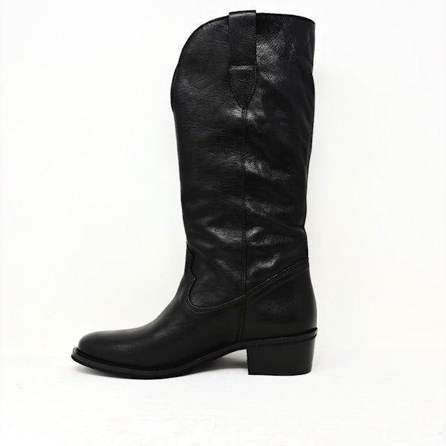 STIVALE VOLPATO DONNA NERO - JOLE18LAV NERO