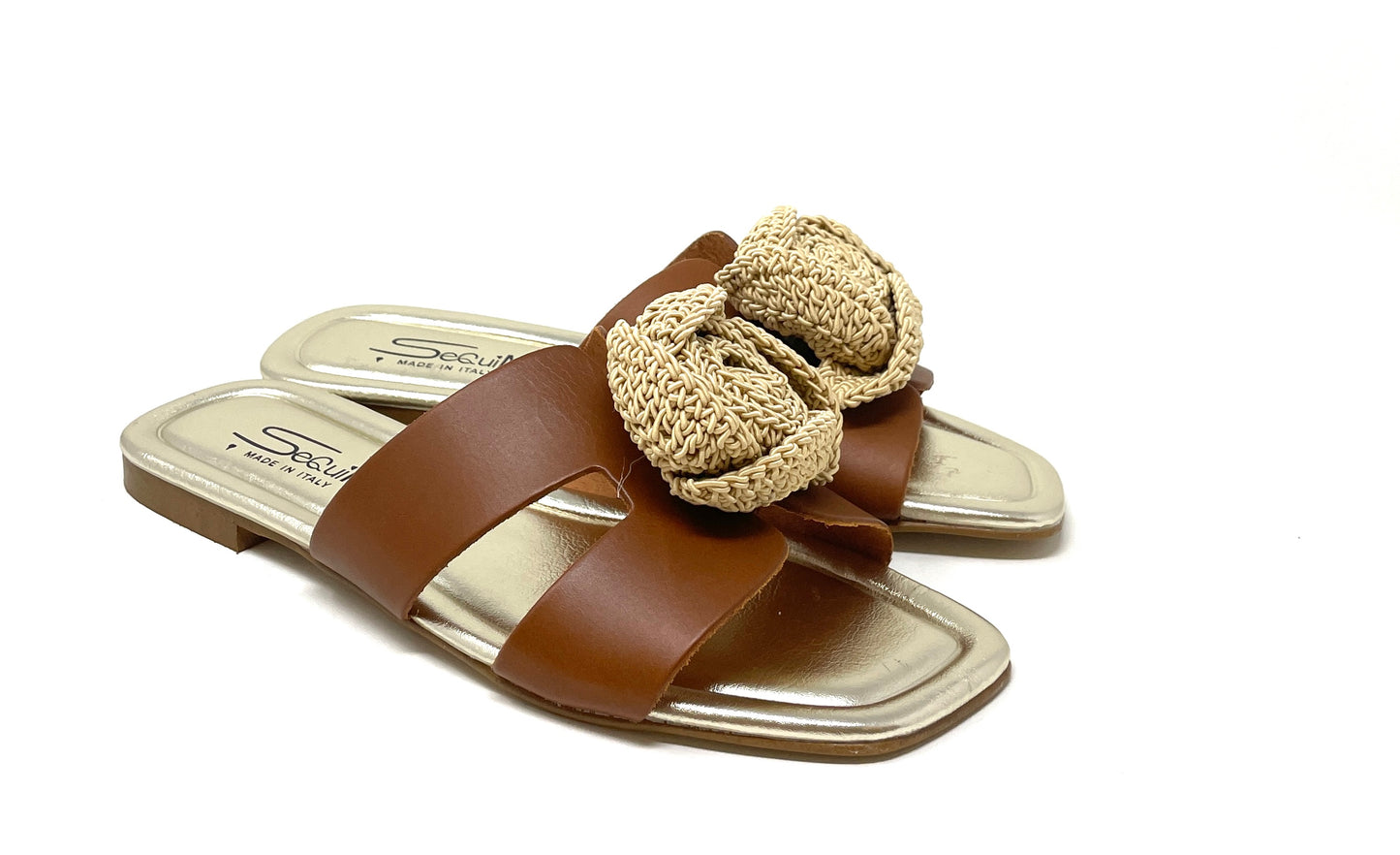 SANDALI BASSI SEGUIMI DONNA CUOIO - KARL112LAM PLA