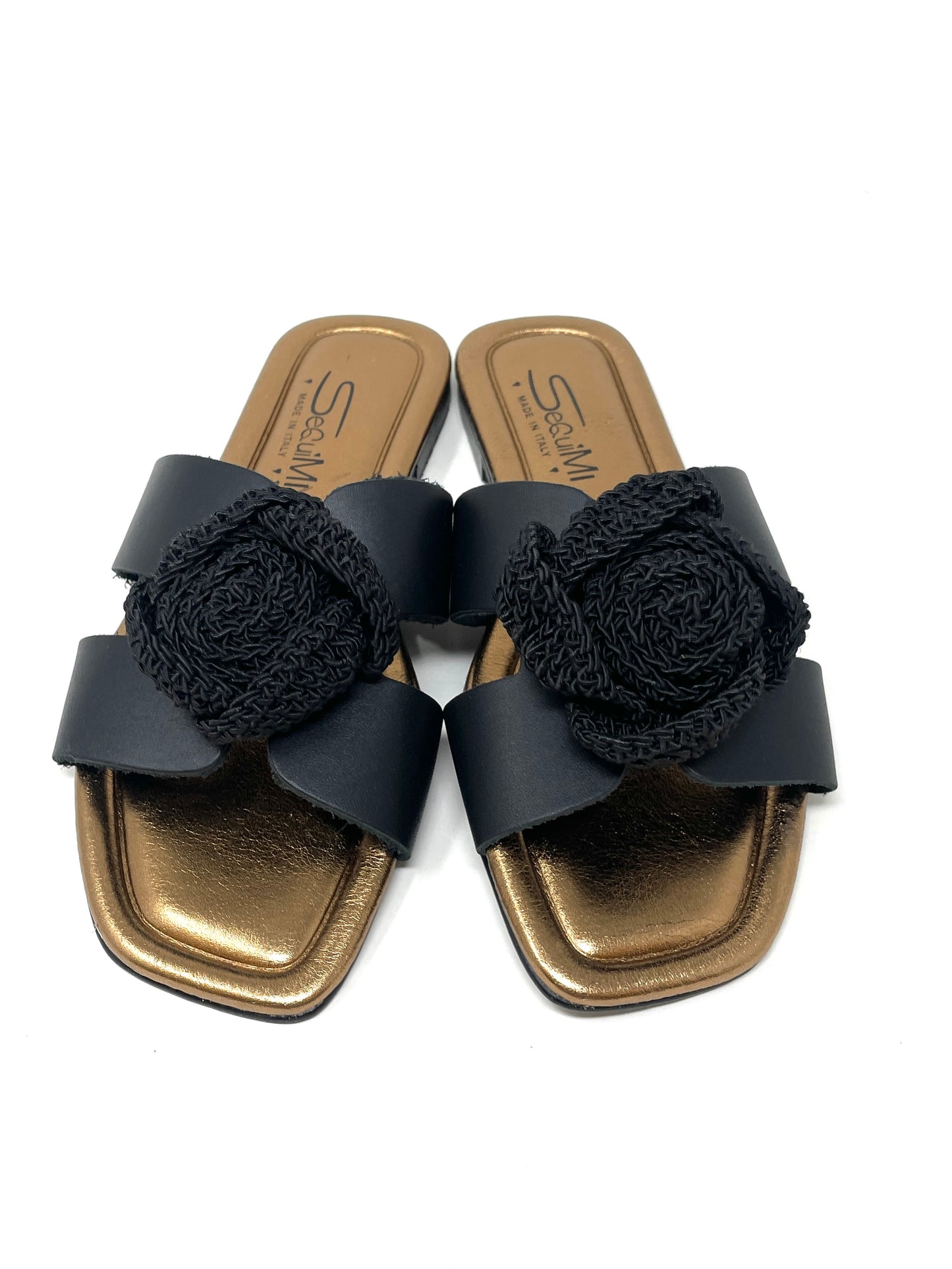 SANDALI BASSI SEGUIMI DONNA NERO - KARL112 NERO