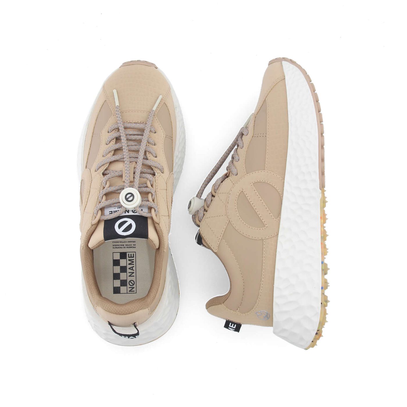 SNEAKERS NO NAME DONNA SABBIA - KNVCBJ04DN DUNE