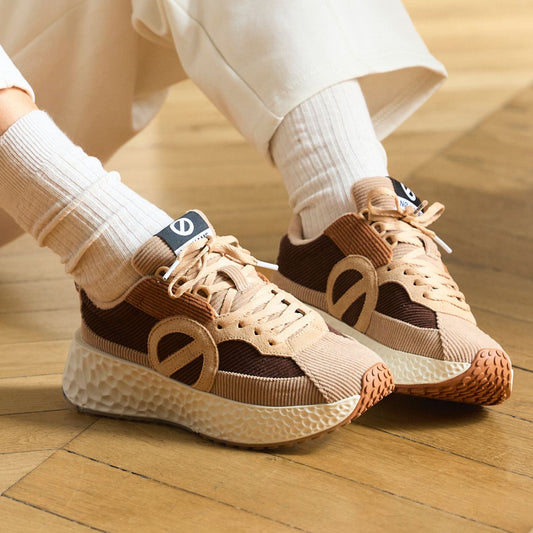 SNEAKERS NO NAME DONNA TESTA MORO - KNVCDD04DN COFF