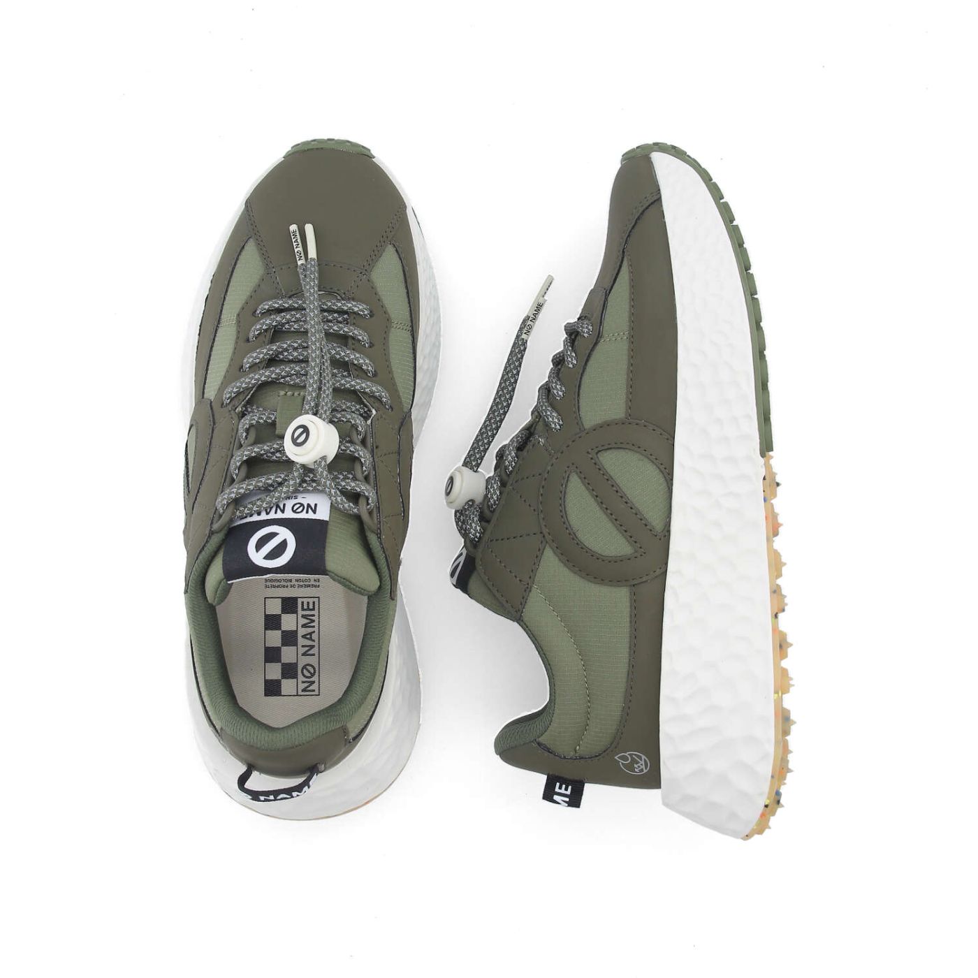 SNEAKERS NO NAME DONNA KAKI - KNVCNY0441 KAKI