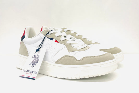 SNEAKERS U.S. POLO ASSN. UOMO BIANCO - KOSMO001 BI