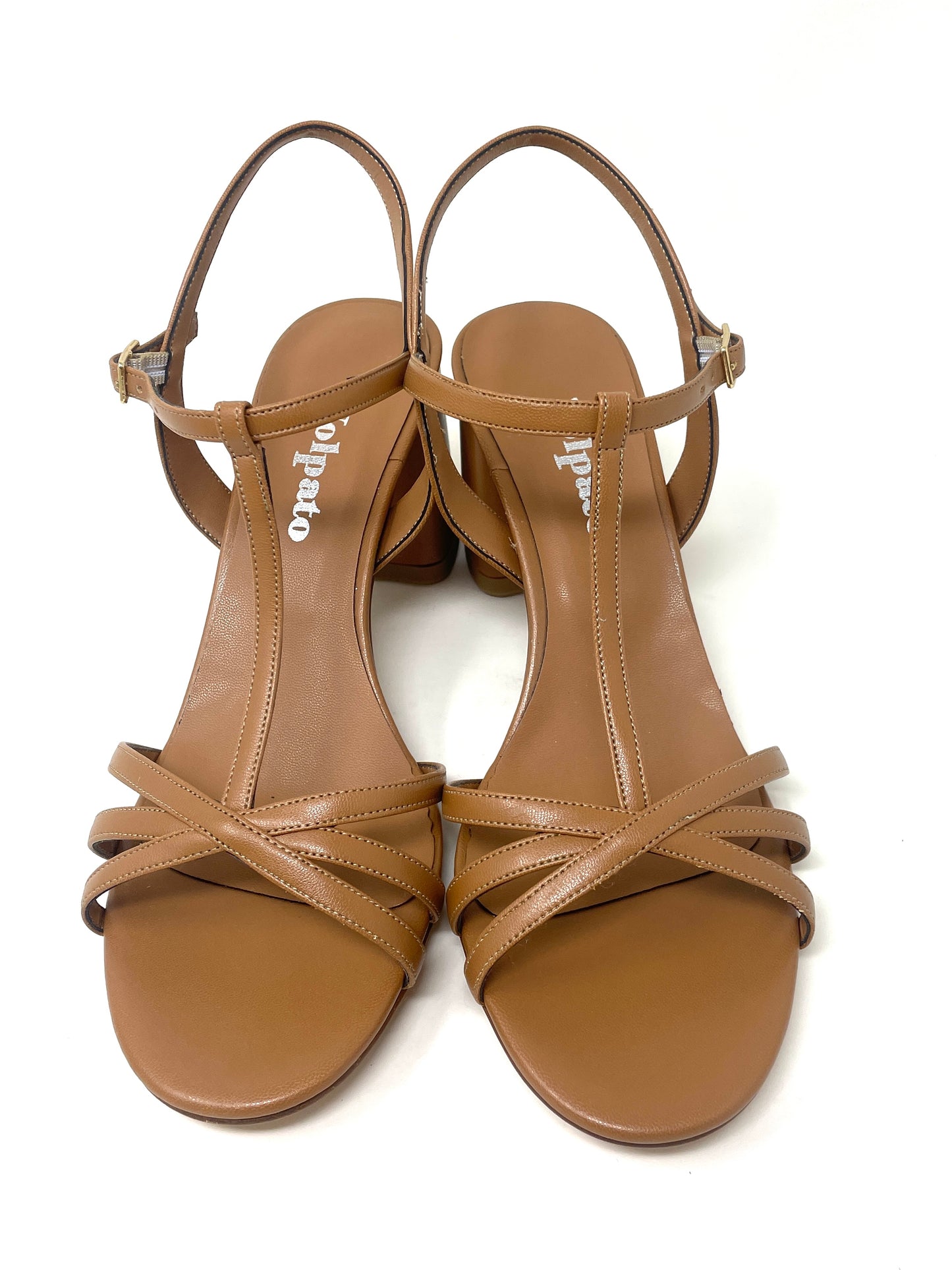 SANDALI CON TACCO VOLPATO DONNA CUOIO - L308SOFT CUOIO