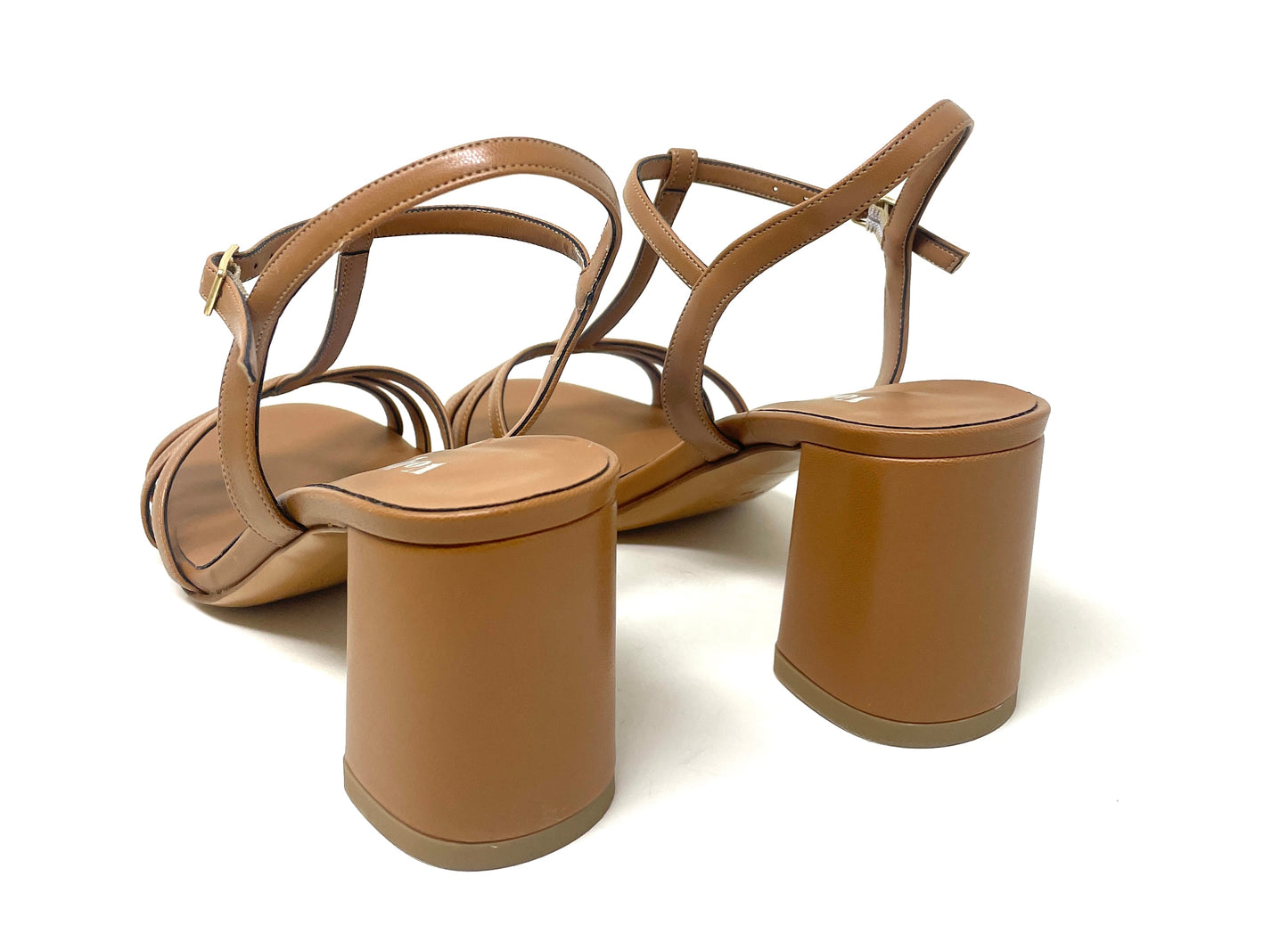 SANDALI CON TACCO VOLPATO DONNA CUOIO - L308SOFT CUOIO