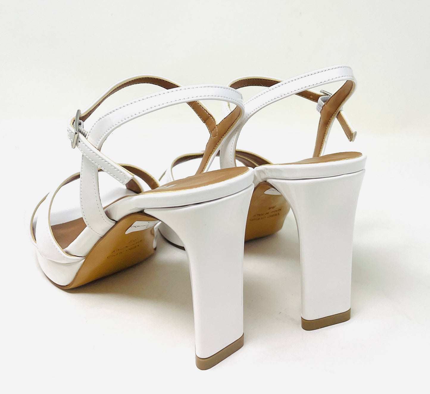 SANDALI CON TACCO VOLPATO DONNA BIANCO - L311VER BIANCO