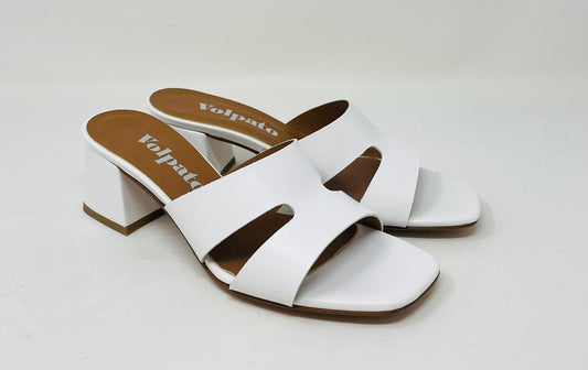 SANDALI CON TACCO VOLPATO DONNA BIANCO - L318SOFT BIAN