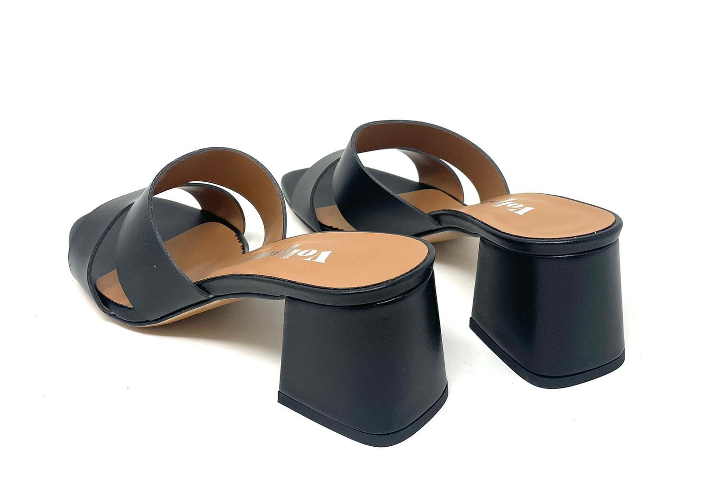 SANDALI CON TACCO VOLPATO DONNA NERO - L318SOFT NERO