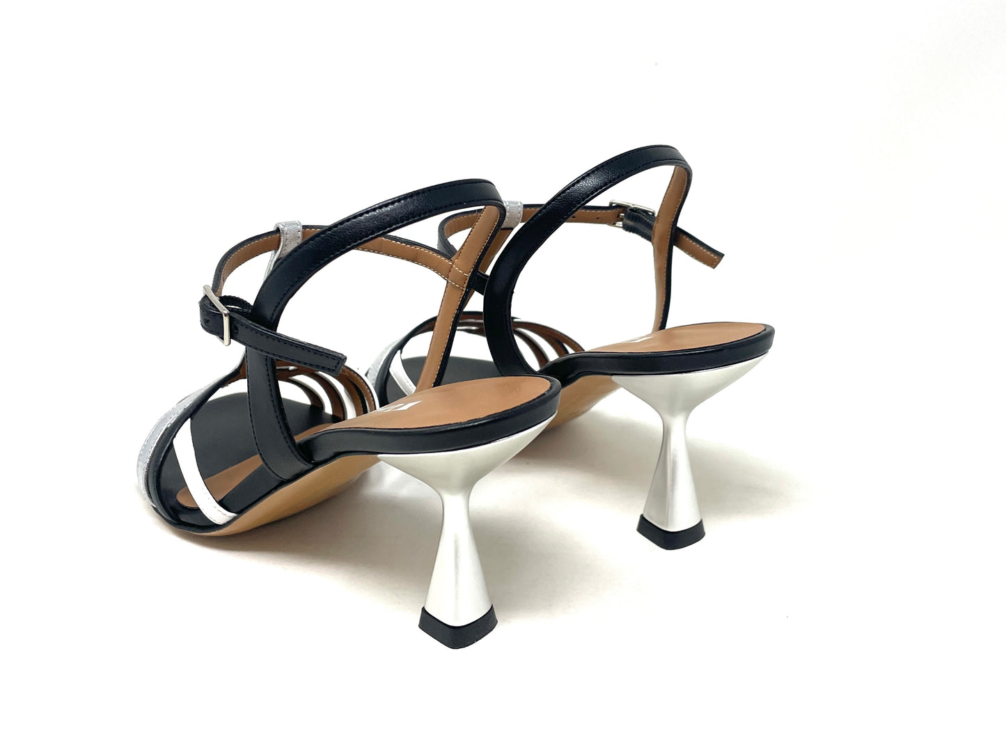 SANDALI CON TACCO VOLPATO DONNA NERO - L336SOFT NERO