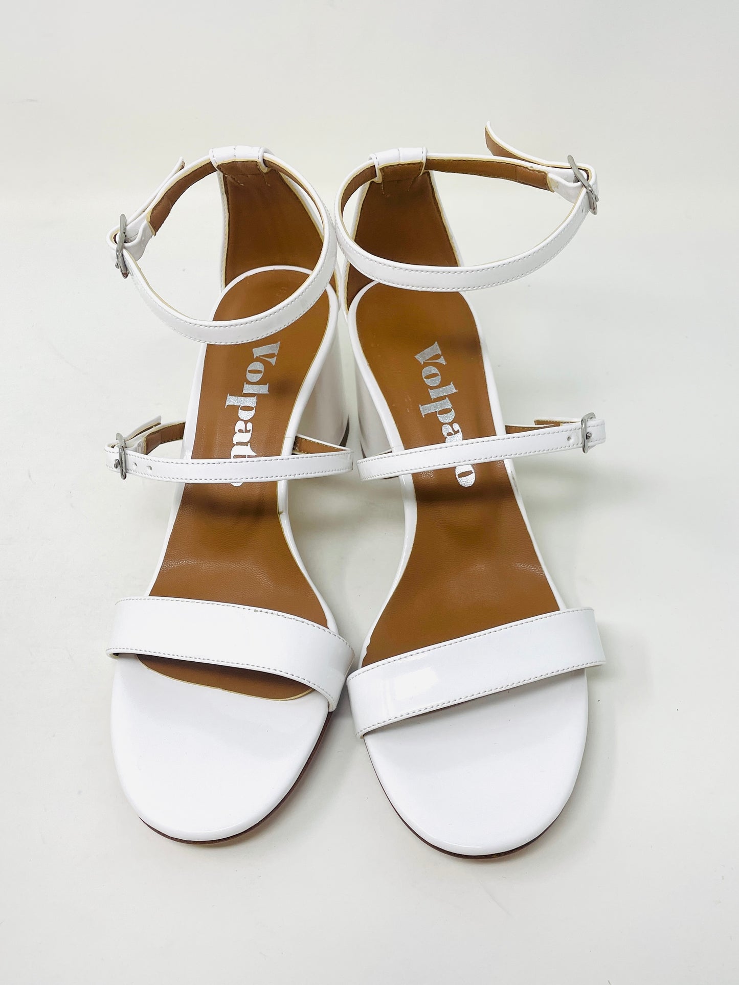 SANDALI CON TACCO VOLPATO DONNA BIANCO - L337VER BIAN