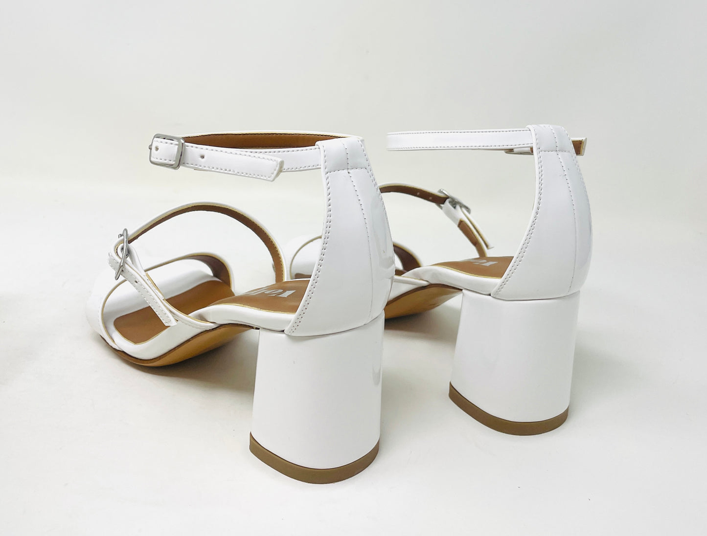 SANDALI CON TACCO VOLPATO DONNA BIANCO - L337VER BIAN