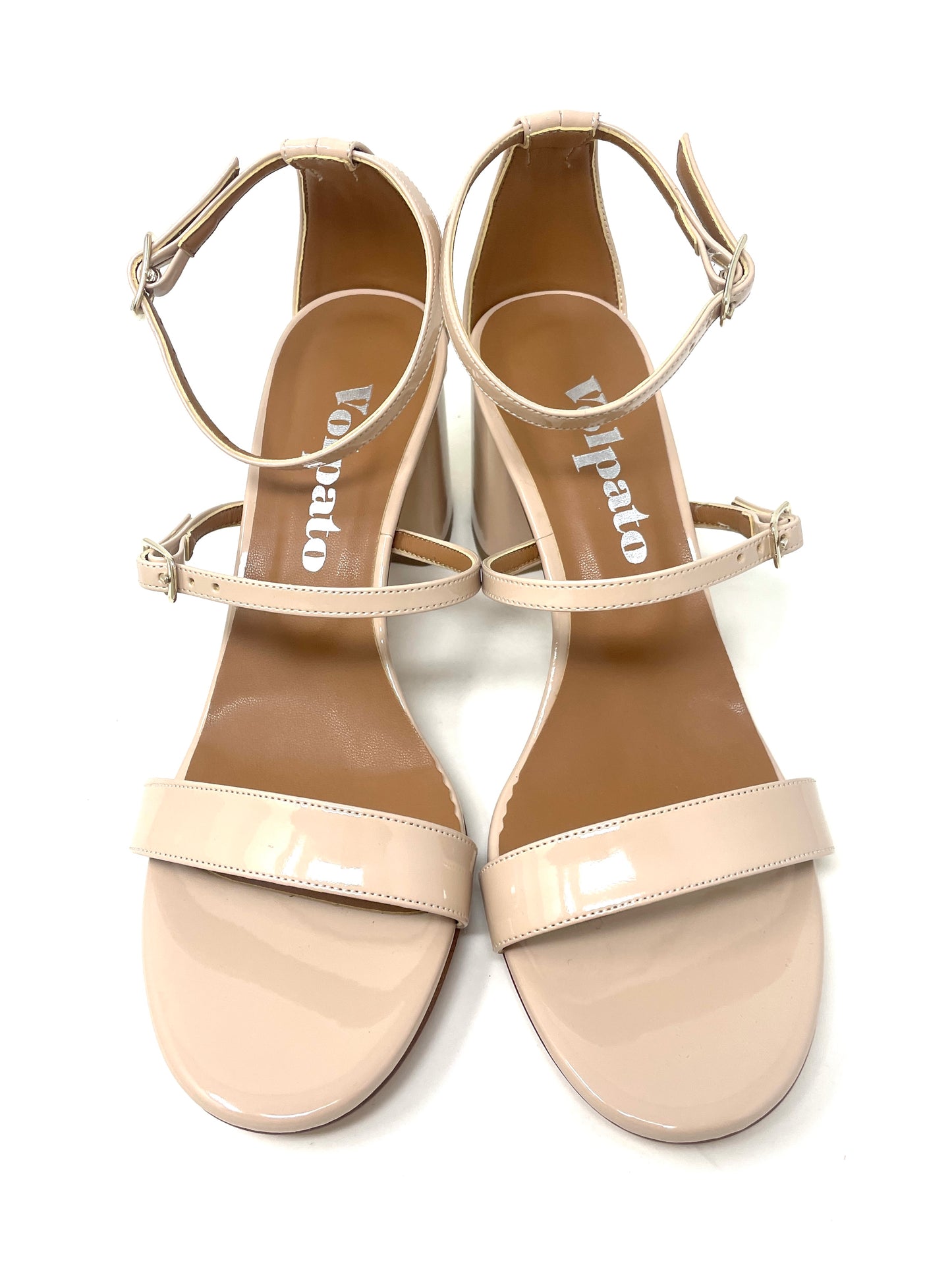 SANDALI CON TACCO VOLPATO DONNA NUDE - L337VER NUDE