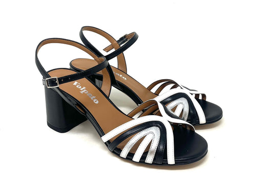 SANDALI CON TACCO VOLPATO DONNA NERO - L338SOFT NERO