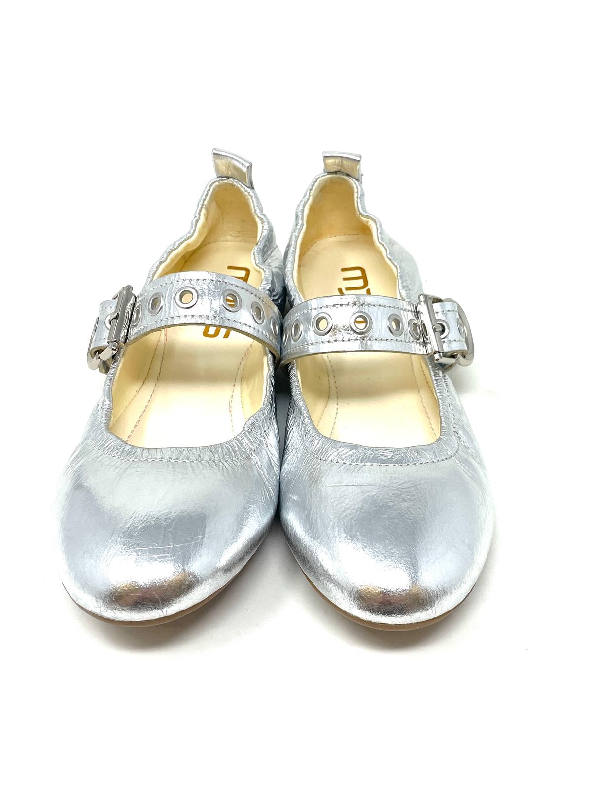SCARPE BASSE MJUS DONNA ARGENTO - L65108 ARG